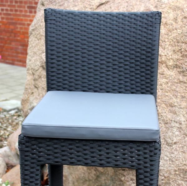 Leatherette reversible cushion - Chair upholstery